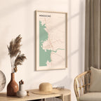 mendocino, california map poster - image 2