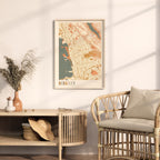 berkeley, california map poster - image 3