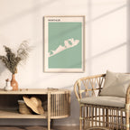 montauk, new york map poster - image 3