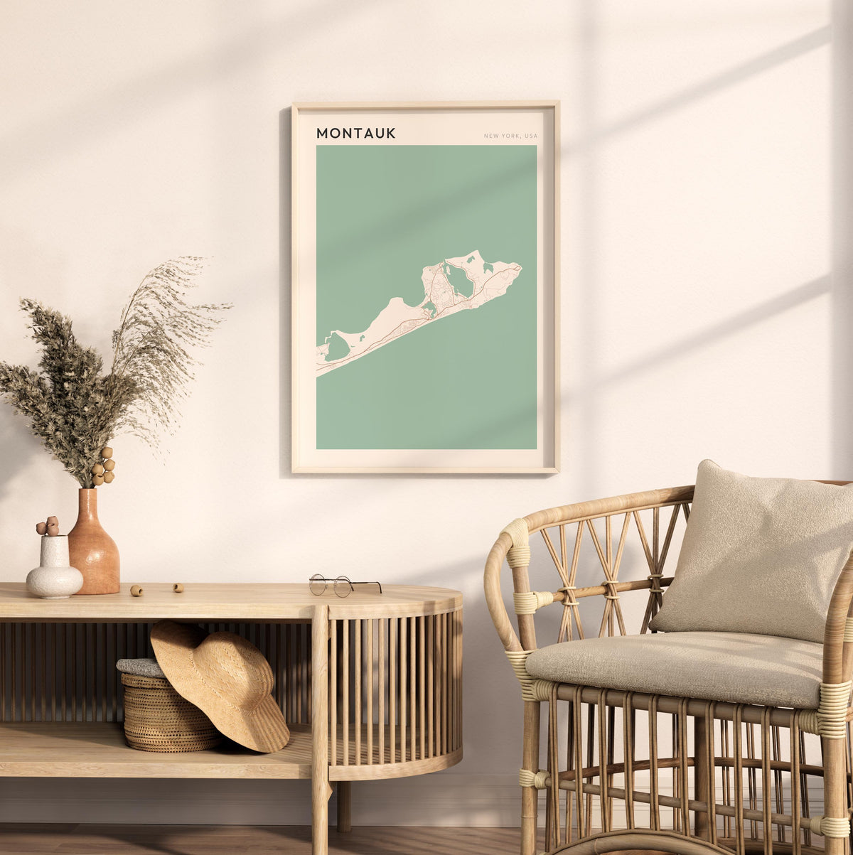montauk, new york map poster - image 3