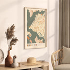 panama city, florida map poster - image 2