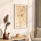 tuscaloosa, alabama map poster - image 2