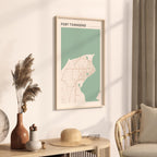 port townsend, washington map poster - image 2