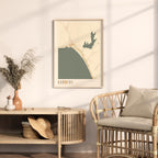 cayucos, california map poster - image 3