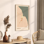 avalon, california map poster - image 2