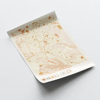 walnut creek, california map poster - image 4