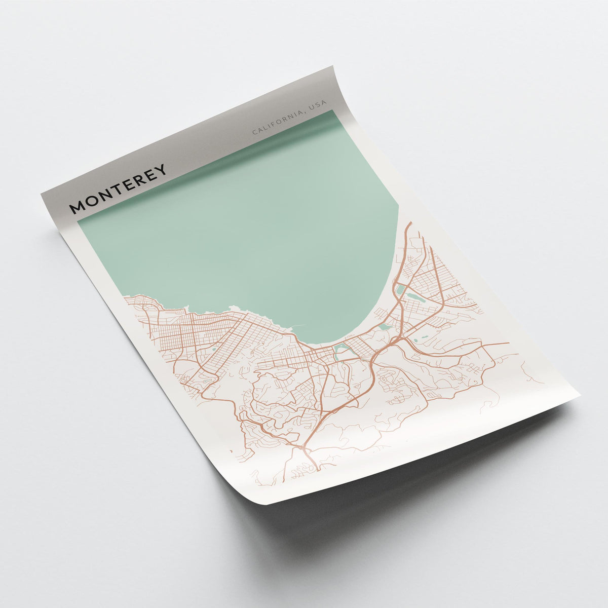 monterey, california map poster - image 4
