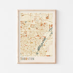 thornton, colorado map poster - image 1