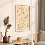 alpharetta, georgia map poster - image 3