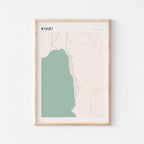 kihei, hawaii map poster - image 1