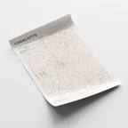 charlotte, north carolina map poster - image 3
