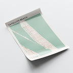 satellite beach, florida map poster - image 4