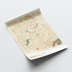 arlington, texas map poster - image 4
