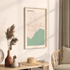 capitola, california map poster - image 2