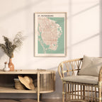 st. petersburg, florida map poster - image 3