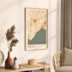 capitola, california map poster - image 2