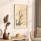 little elm, texas map poster - image 2