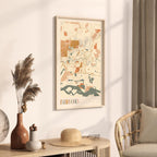 fairbanks, alaska map poster - image 2
