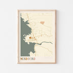 mendocino, california map poster - image 1