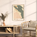 sausalito, california map poster - image 3
