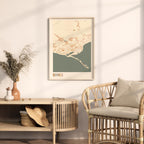 homer, alabama map poster - image 3