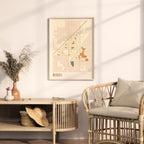 dixon, california map poster - image 3