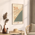 myrtle beach, south carolina map poster - image 2