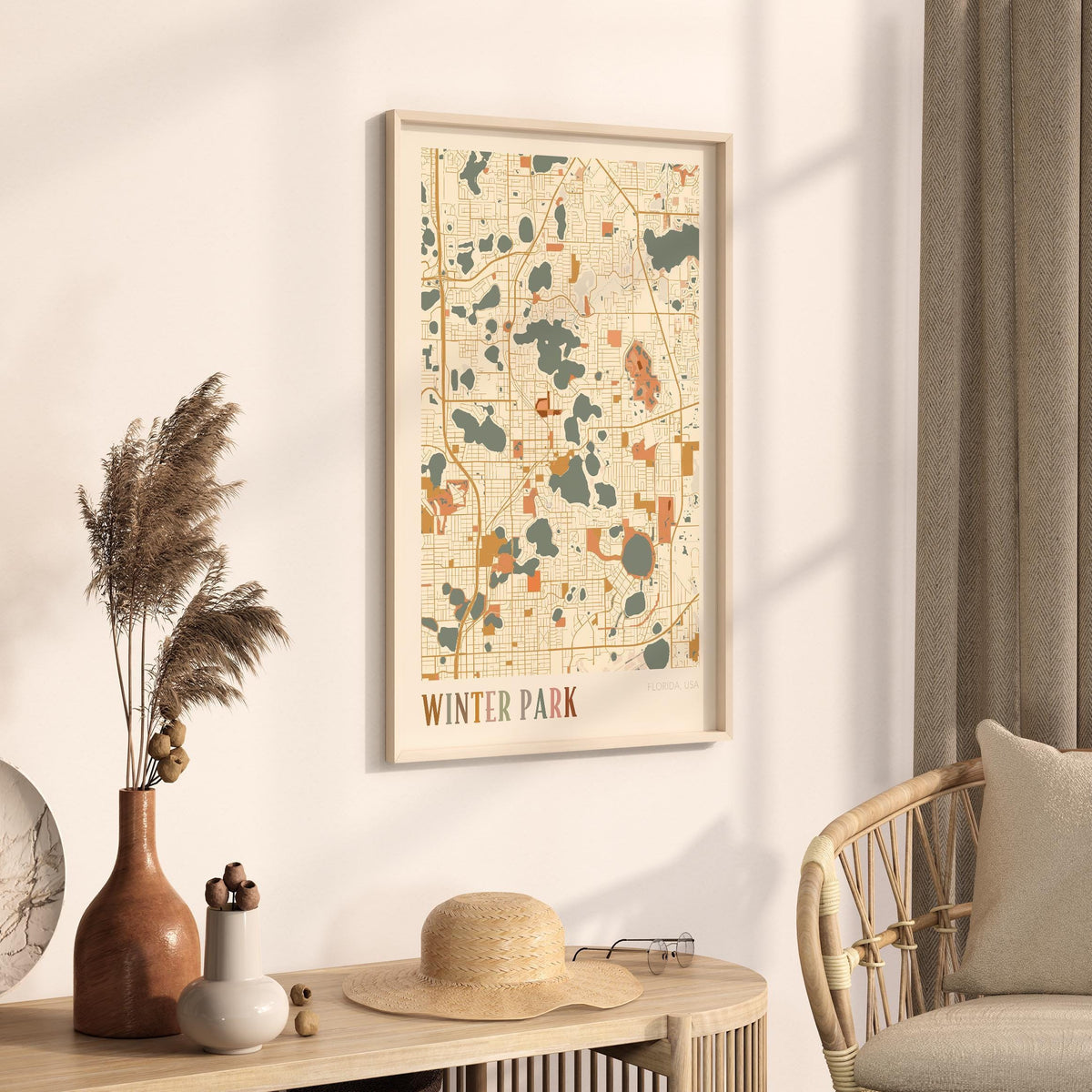 winter park, florida map poster - image 2