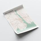 new london, connecticut map poster - image 4