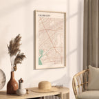 culver city, california map poster - image 2