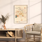 lawrence, kansas map poster - image 3