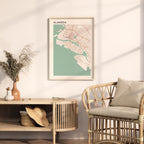 alameda, california map poster - image 3