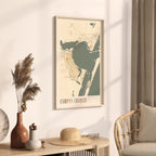 corpus christi, texas map poster - image 2