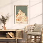 pacific grove, california map poster - image 3