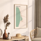 morro bay, california map poster - image 2