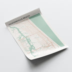 jacksonville beach, florida map poster - image 4