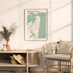 fernandina beach, florida map poster - image 3