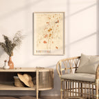fayetteville, arkansas map poster - image 3