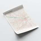 little rock, arkansas map poster - image 4
