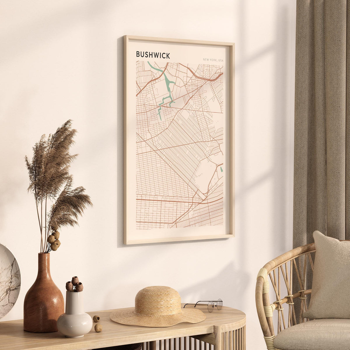 bushwick, new york map poster - image 2
