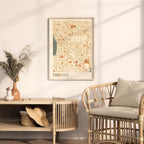 torrance, california map poster - image 3