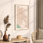 irvine, california map poster - image 2
