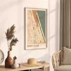 ormond beach, florida map poster - image 2