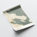 tiburon, california map poster - image 4