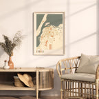 eureka, california map poster - image 3