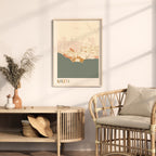 goleta, california map poster - image 3