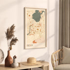 folsom, california map poster - image 2