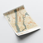 manhattan, new york map poster - image 4