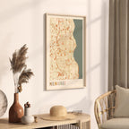 milwaukee, wisconsin map poster - image 3