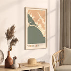 stinson beach, california map poster - image 2